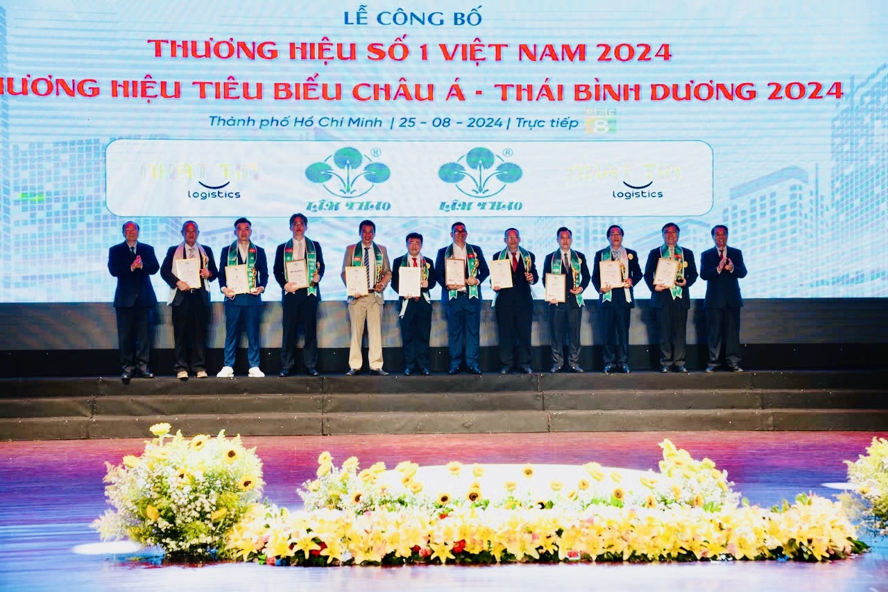 Công bố Thương hiệu số 1 Việt Nam và Thương hiệu tiêu biểu Châu Á – Thái Bình Dương năm 2024