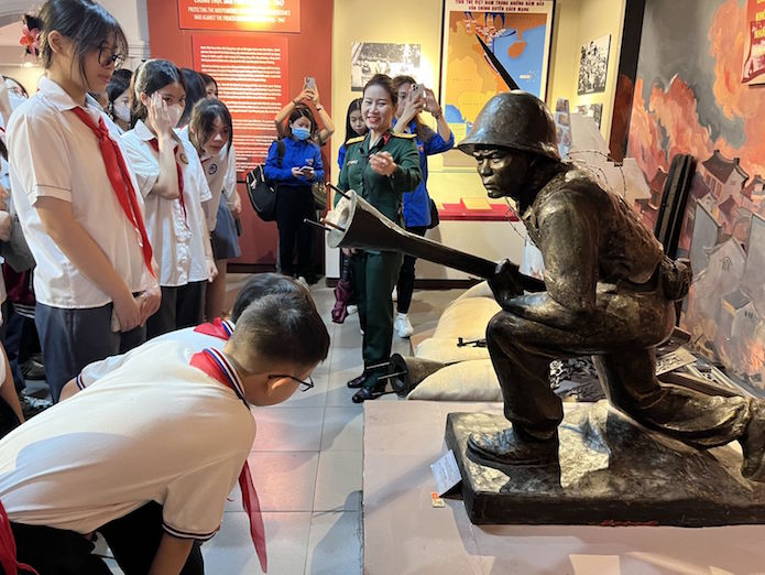 Hơn 900 nghìn thiếu nhi Thủ đô tham gia các hoạt động đến với địa chỉ đỏ