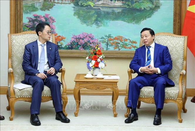 Phó Thủ tướng Trần Hồng Hà tiếp lãnh đạo Tập đoàn Xây dựng Giao thông Trung Quốc