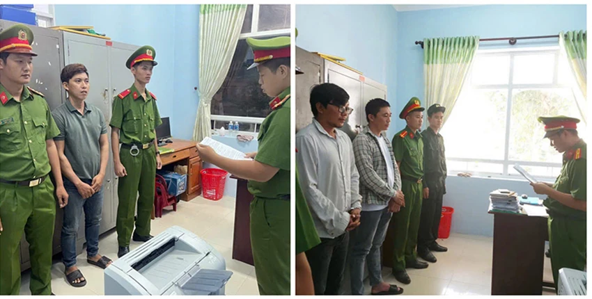 Bình Thuận Khởi tố, bắt tạm giam 5 đối tượng tham ô tài sản