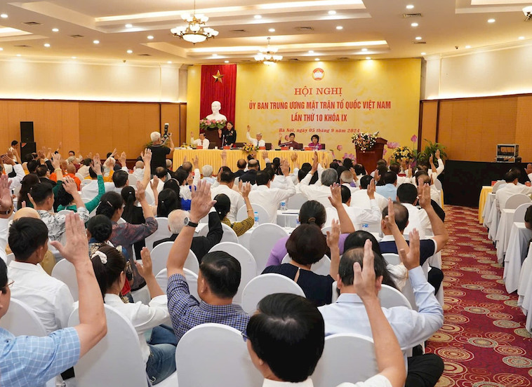 Hội nghị lần thứ 10, khóa IX Ủy ban Trung ương Mặt trận Tổ quốc Việt Nam