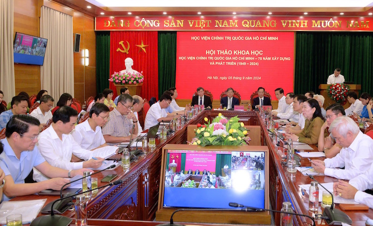 Tiếp tục xây dựng, phát triển Học viện Chính trị quốc gia Hồ Chí Minh
