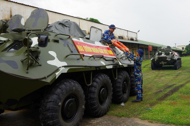 Vùng 1 Hải quân chủ động phòng, chống bão số 3 Yagi