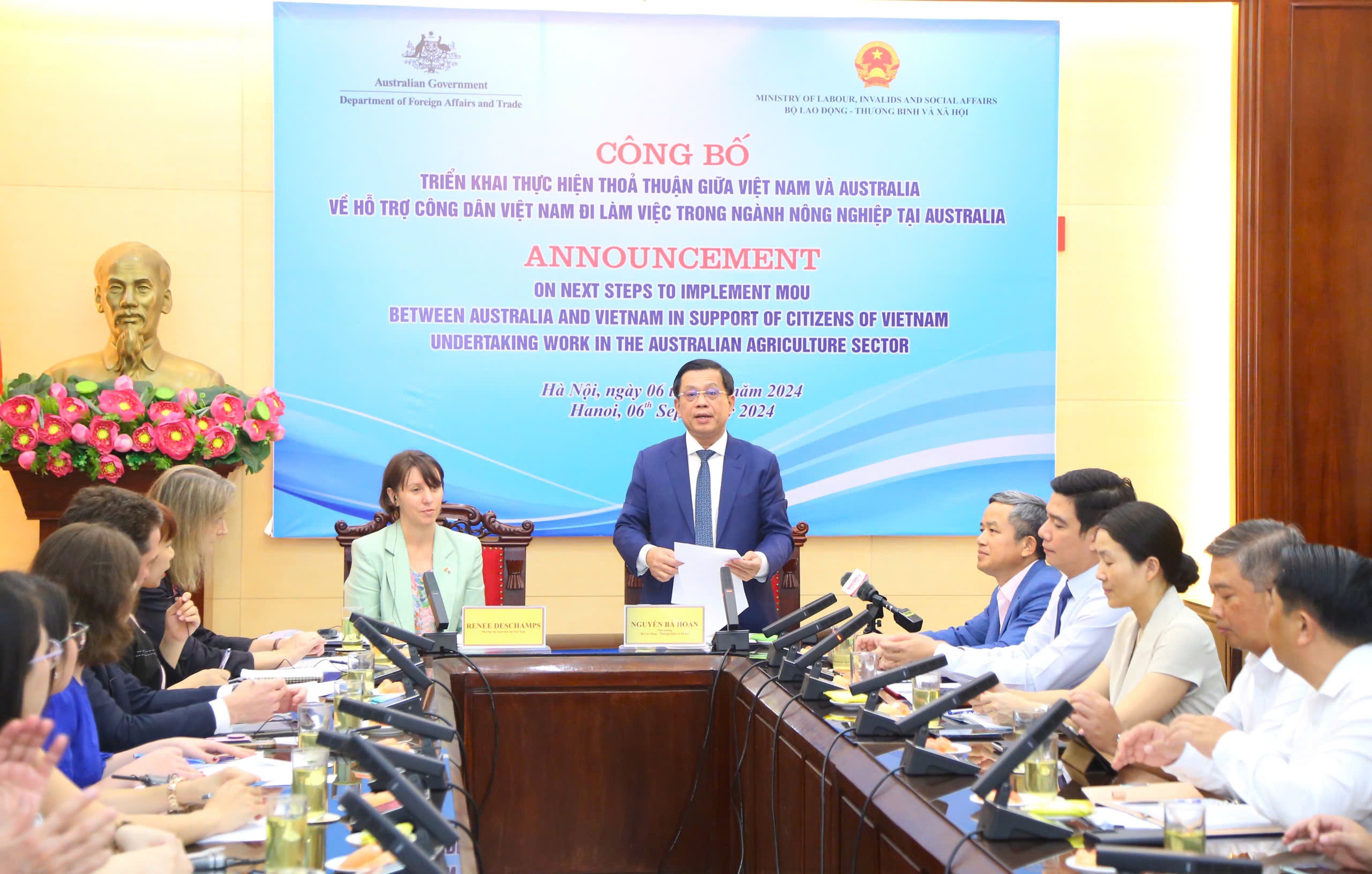 Cơ hội cho 1 000 lao động ngành nông nghiệp sang làm việc tại Australia