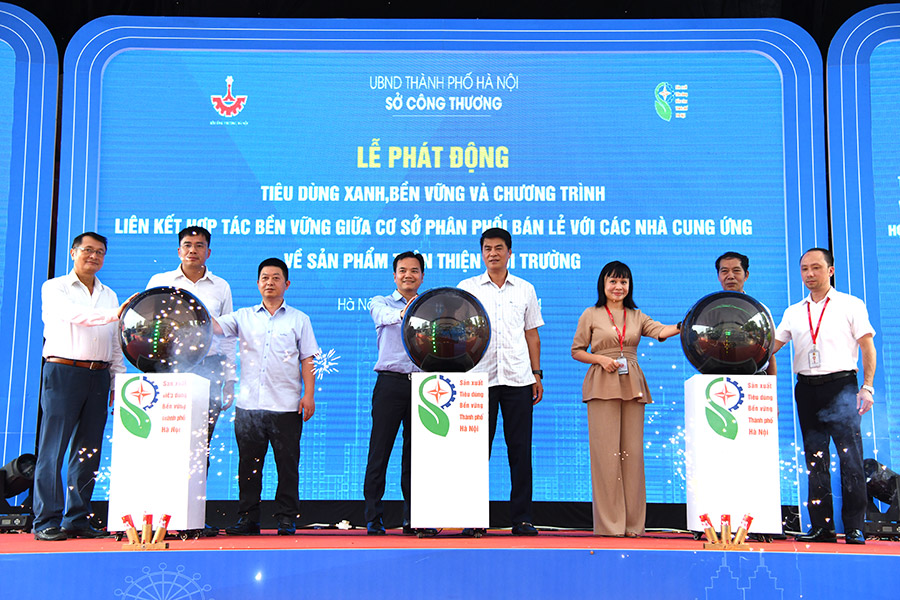 Hà Nội phát động chương trình tiêu dùng xanh, bền vững