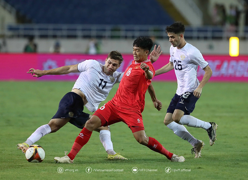 LPBank Cup 2024 Đội tuyển Việt Nam thua đậm đội tuyển Nga