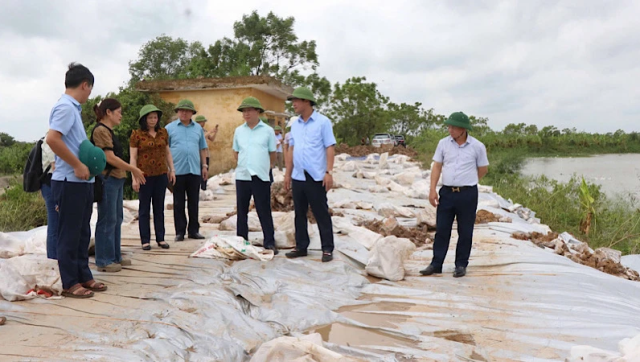 Bắc Ninh Chưa có sự cố đê điều trên tuyến hữu sông Cầu