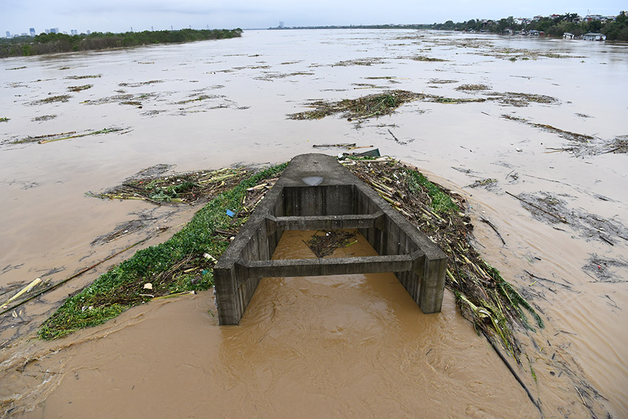 Lũ trên sông Hồng có khả năng đạt đỉnh vào trưa ngày 11 9