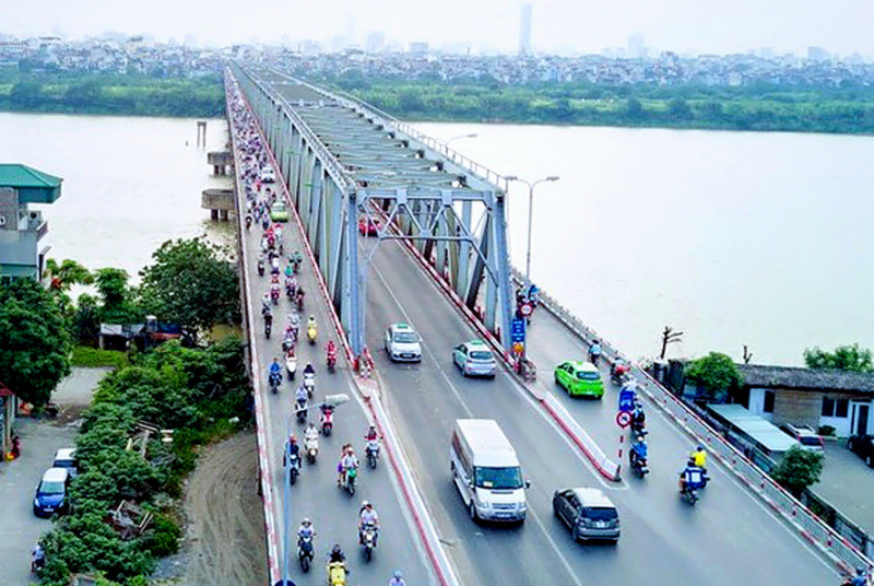 Từ hôm nay 10 9 , cấm xe tải trên 0,5 tấn và xe khách qua cầu Chương Dương