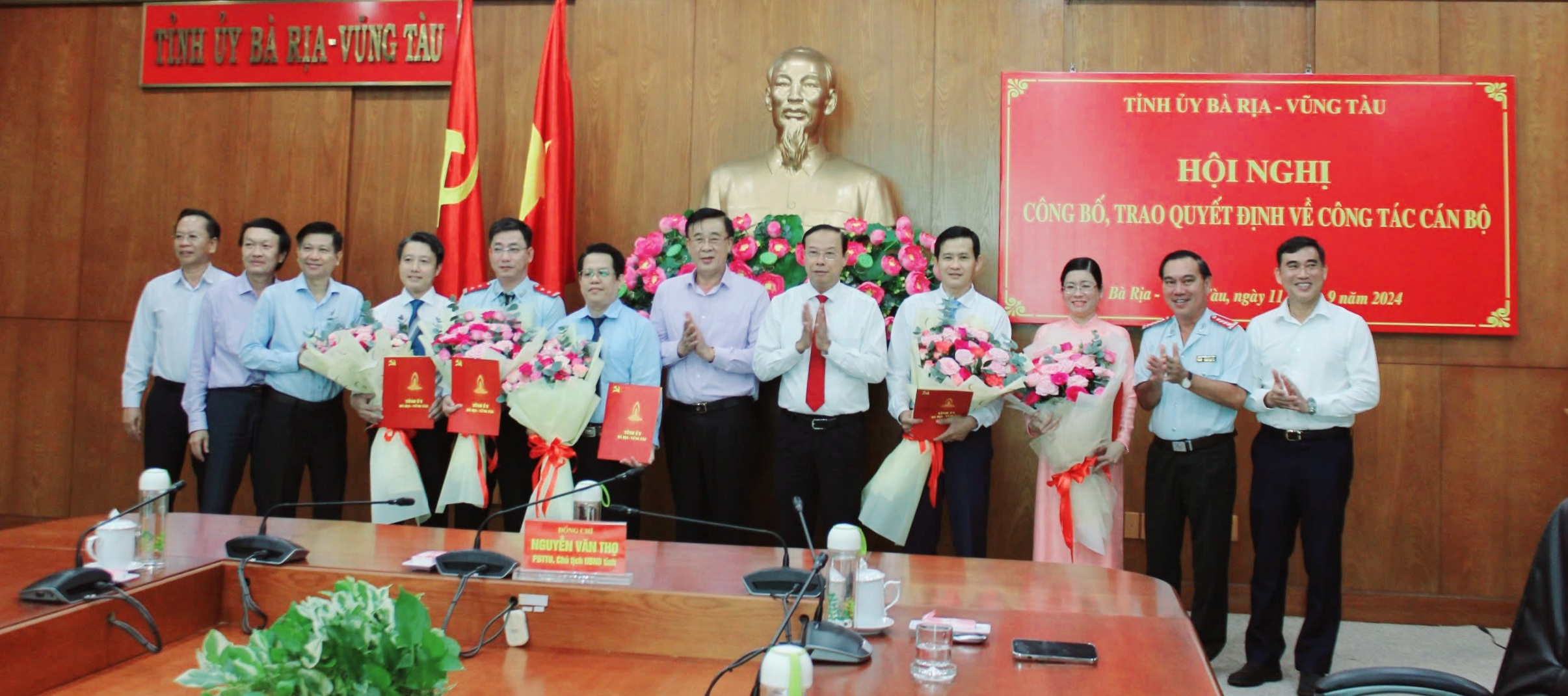Bà Rịa-Vũng Tàu điều động, bổ nhiệm nhiều cán bộ