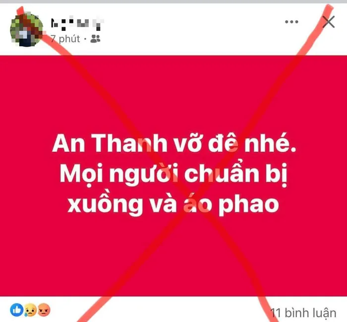 Triệu tập các chủ Facebook đăng thông tin sai sự thật vỡ đê ở Hải Dương
