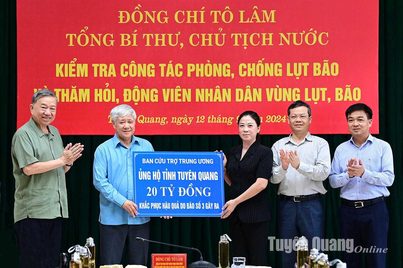 Tổng Bí thư, Chủ tịch nước Tô Lâm  Cần chóng ổn định, đưa hoạt động trở lại bình thường