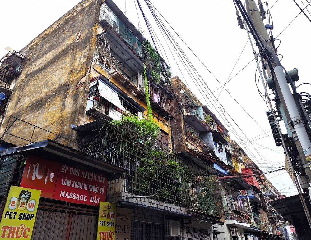 Hải Phòng Khoảng 1 600 hộ dân hỗ trợ 3 triệu đồng tháng di dời khỏi chung cư nguy hiểm