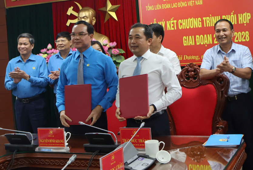 Hải Dương Tăng cường phối hợp trong hoạt động Công đoàn và phong trào công nhân