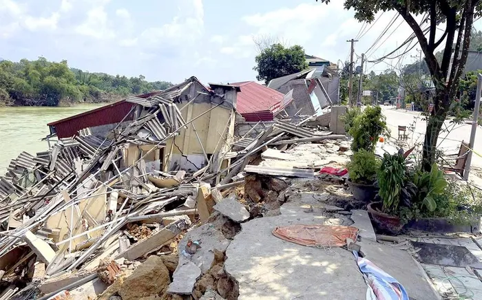 Yên Bái đã huy động 105 000 người tham gia khắc phục hậu quả thiên tai