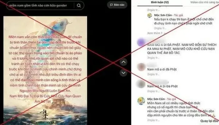 Thực hư thông tin miền Nam chìm trong biển nước do bão lũ