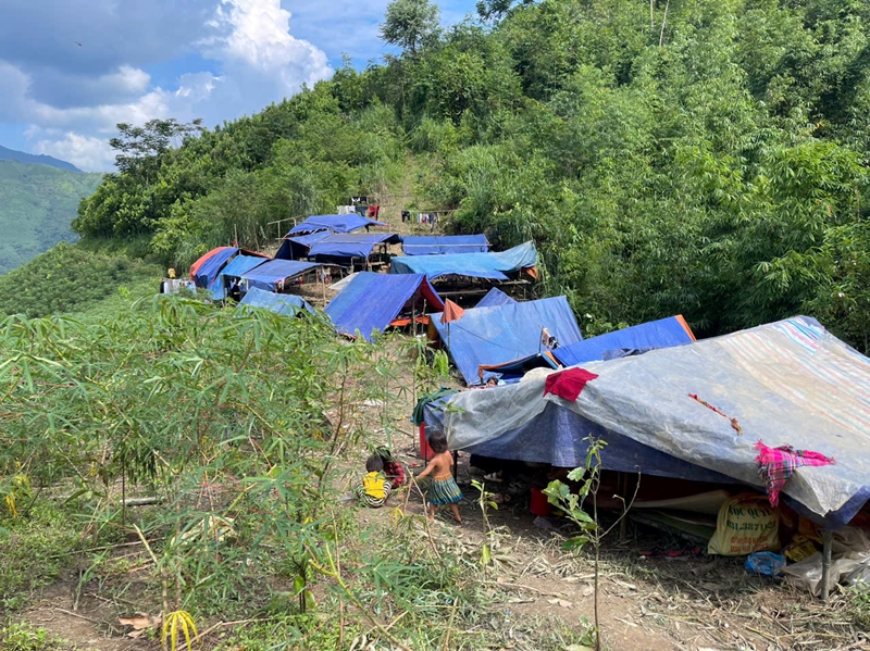 Cuộc sống tại nơi lánh nạn của các hộ dân thôn Kho Vàng Lào Cai