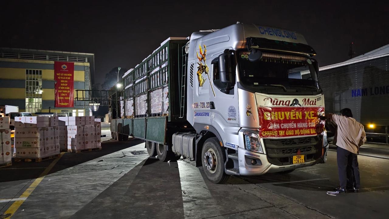 Trung tâm Điều phối ASEAN về Hỗ trợ nhân đạo trong thiên tai viện trợ Lào Cai và Yên Bái