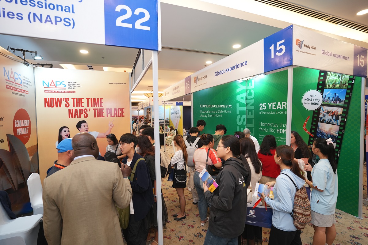 3 000 lượt đăng ký tìm hiểu tại Triển lãm du học Úc