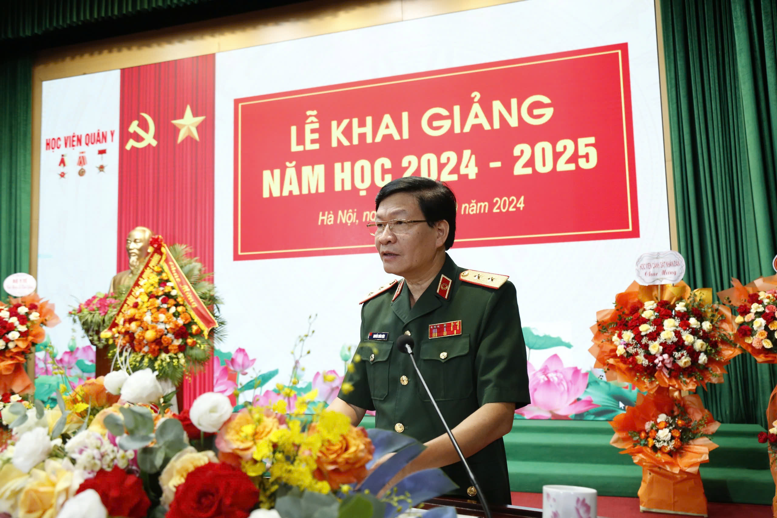 Học viện Quân y khai giảng năm học 2024 - 2025