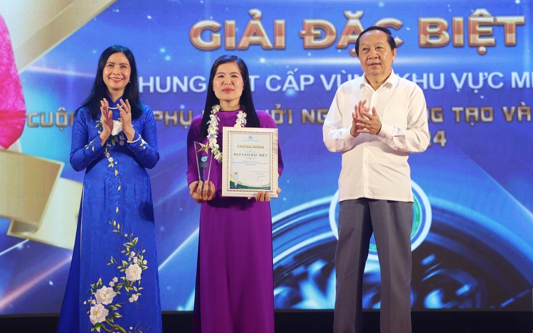 Trao giải chung kết cấp vùng khu vực miền Nam cuộc thi “Phụ nữ khởi nghiệp sáng tạo và chuyển đổi xanh”
