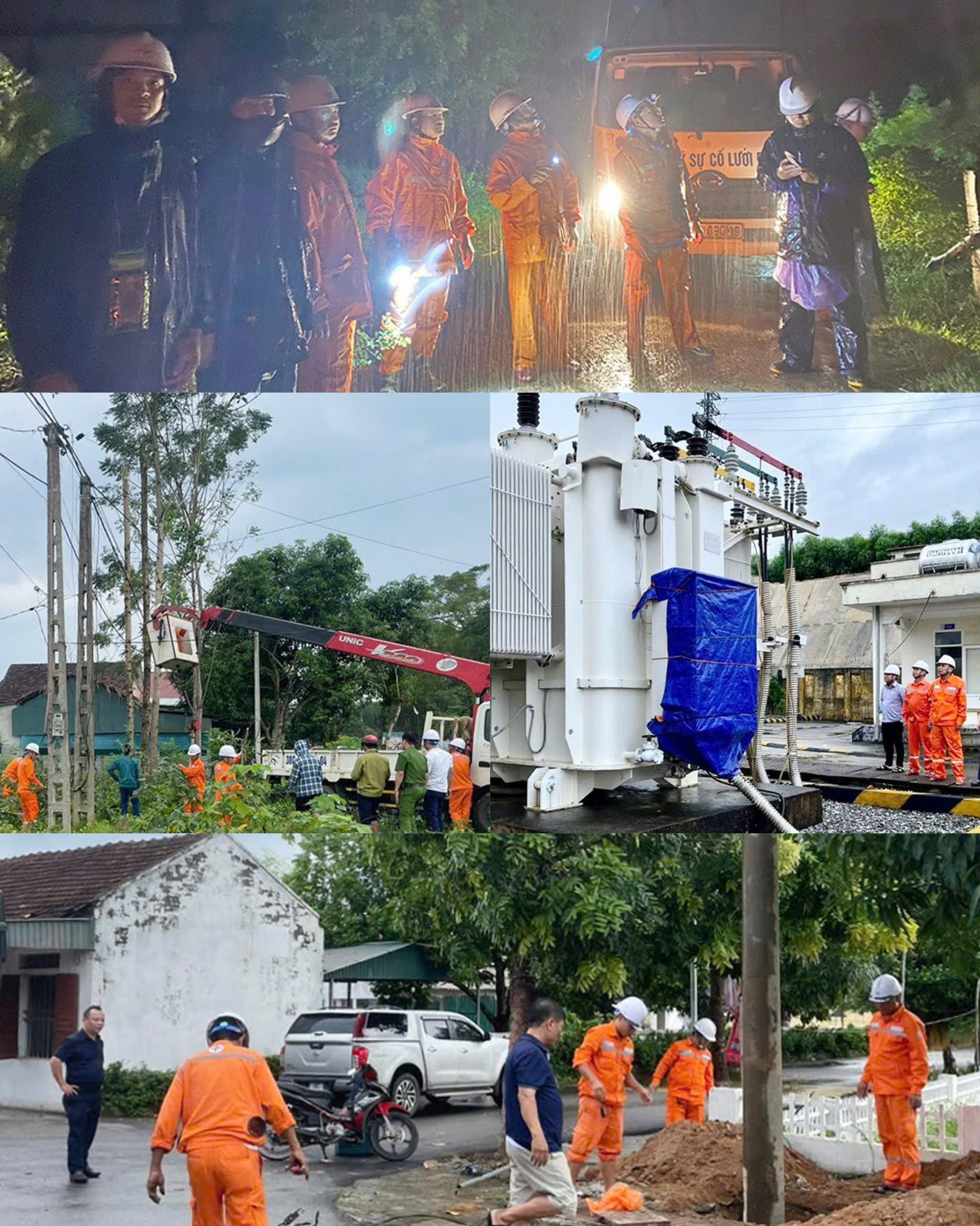 Nhanh chóng khắc phục thiệt hại do ảnh hưởng cơn bão số 4 tại Hà Tĩnh