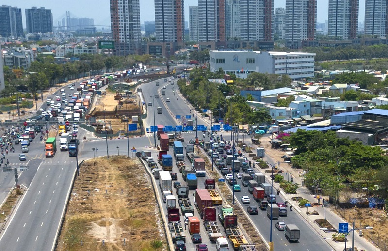 Đề xuất mở rộng đường dẫn cao tốc TP Hồ Chí Minh - Long Thành