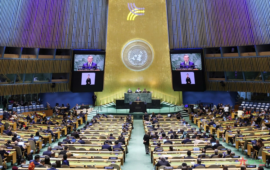 Việt Nam cam kết đóng góp tích cực, hiệu quả nhằm xây dựng thế giới hòa bình, phát triển