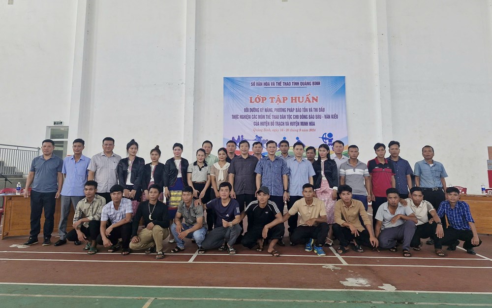 Bảo tồn các môn thể thao dân tộc của đồng bào Bru - Vân Kiều