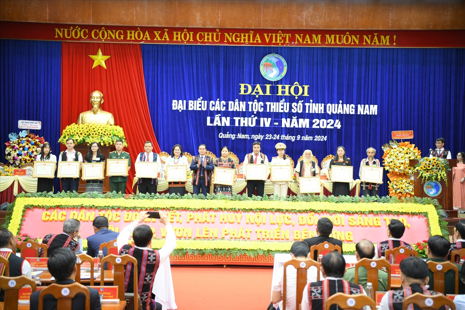 Đại hội các dân tộc thiểu số tỉnh Quảng Nam năm 2024 tỉnh Quảng Nam thành công tốt đẹp