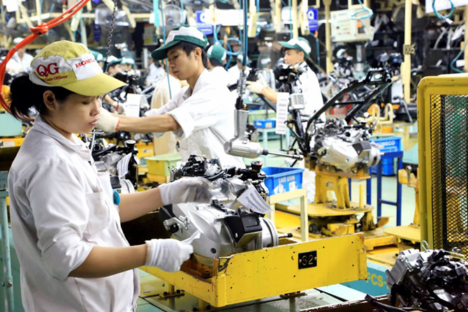 Vĩnh Phúc Sản xuất công nghiệp có nhiều khởi sắc