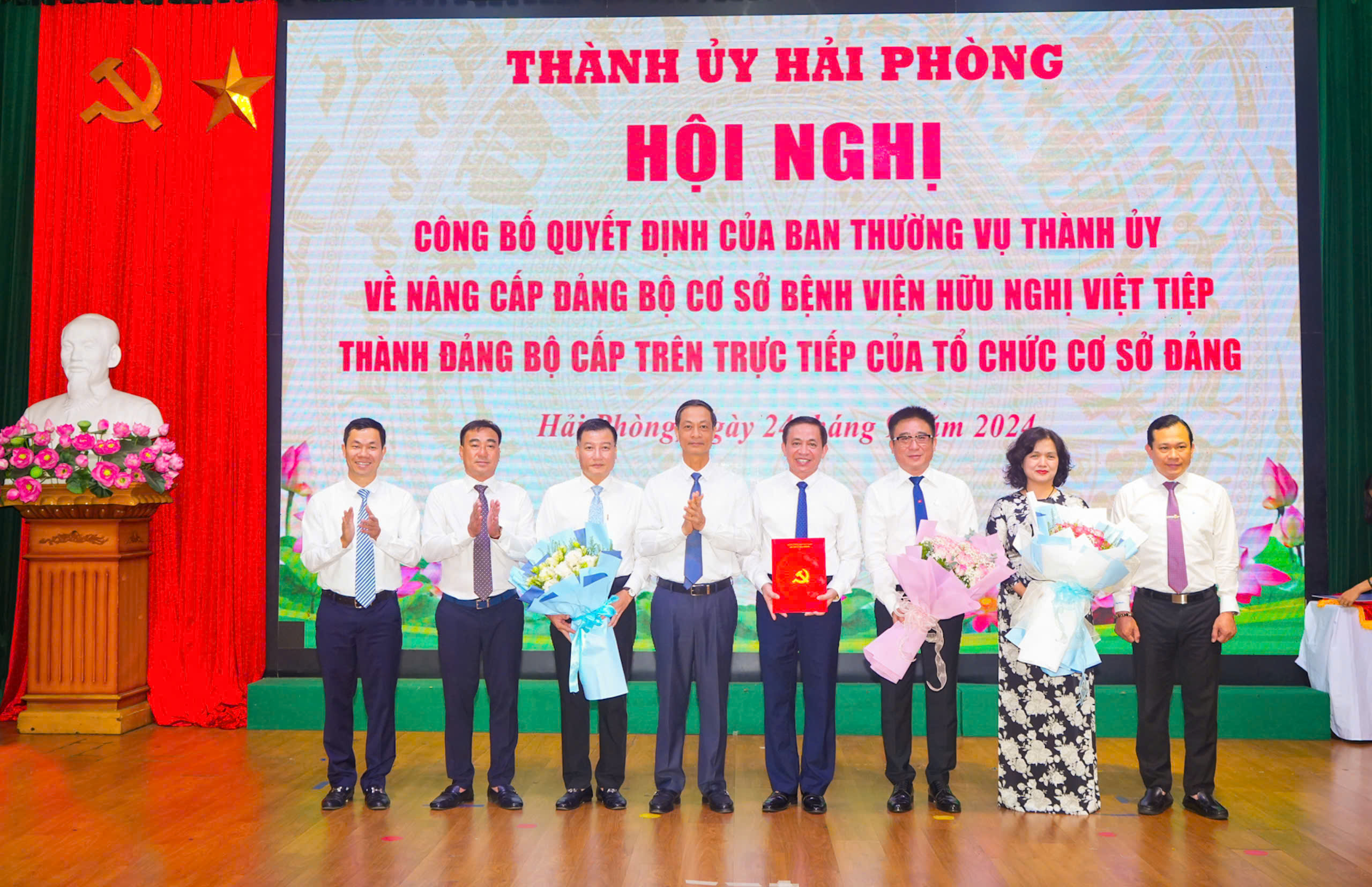 Nâng cấp Đảng bộ cơ sở Bệnh viện Hữu nghị Việt Tiệp Hải Phòng