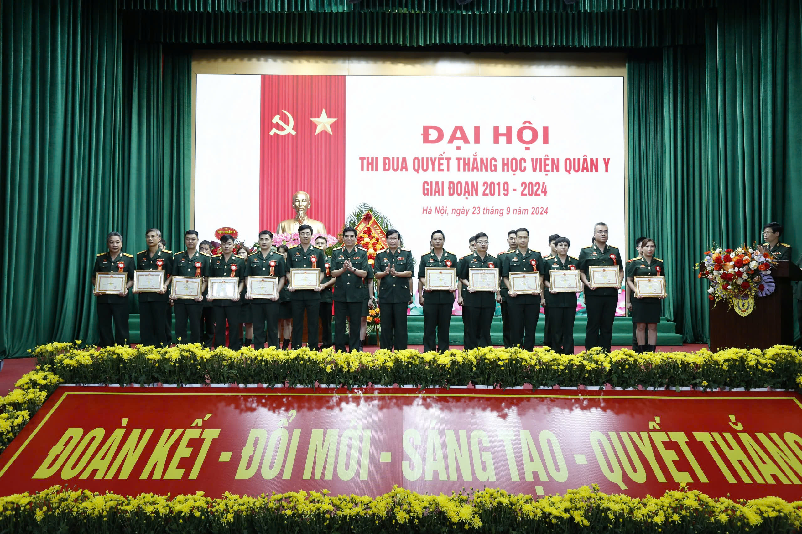 Học viện Quân y Nâng lên tầm cao mới phong trào thi đua Quyết thắng