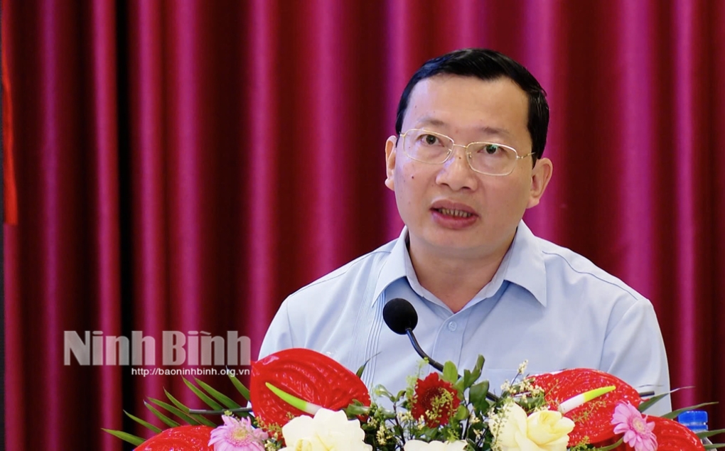 Ban Tuyên giáo Tỉnh ủy Ninh Bình tổ chức hội nghị báo cáo viên cấp tỉnh tháng 9