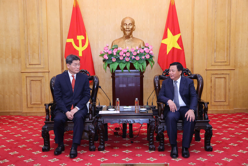 Phối hợp, triển khai chương trình giao lưu, trao đổi cán bộ Việt - Hàn