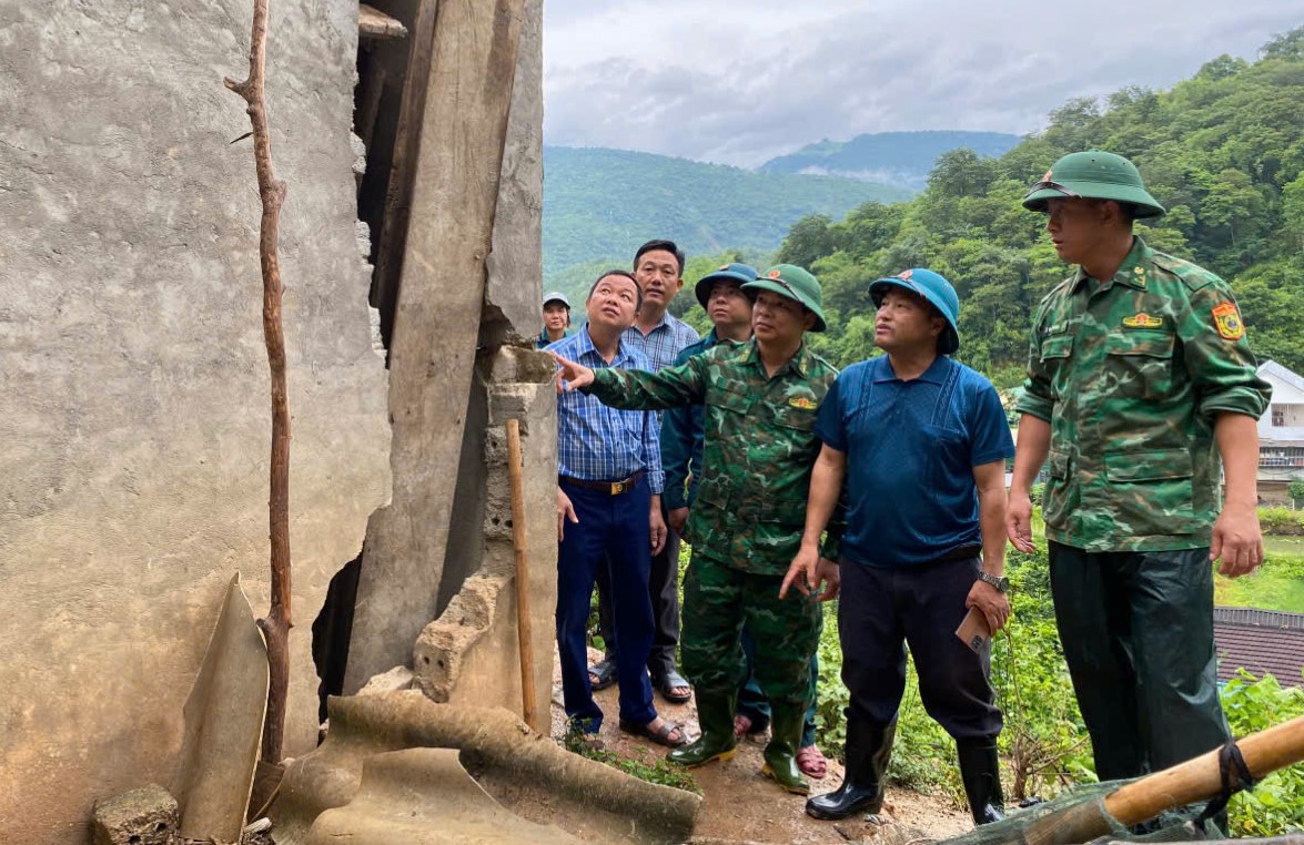 Sẵn sàng ứng phó, khắc phục hậu quả thiên tai ở địa bàn biên giới