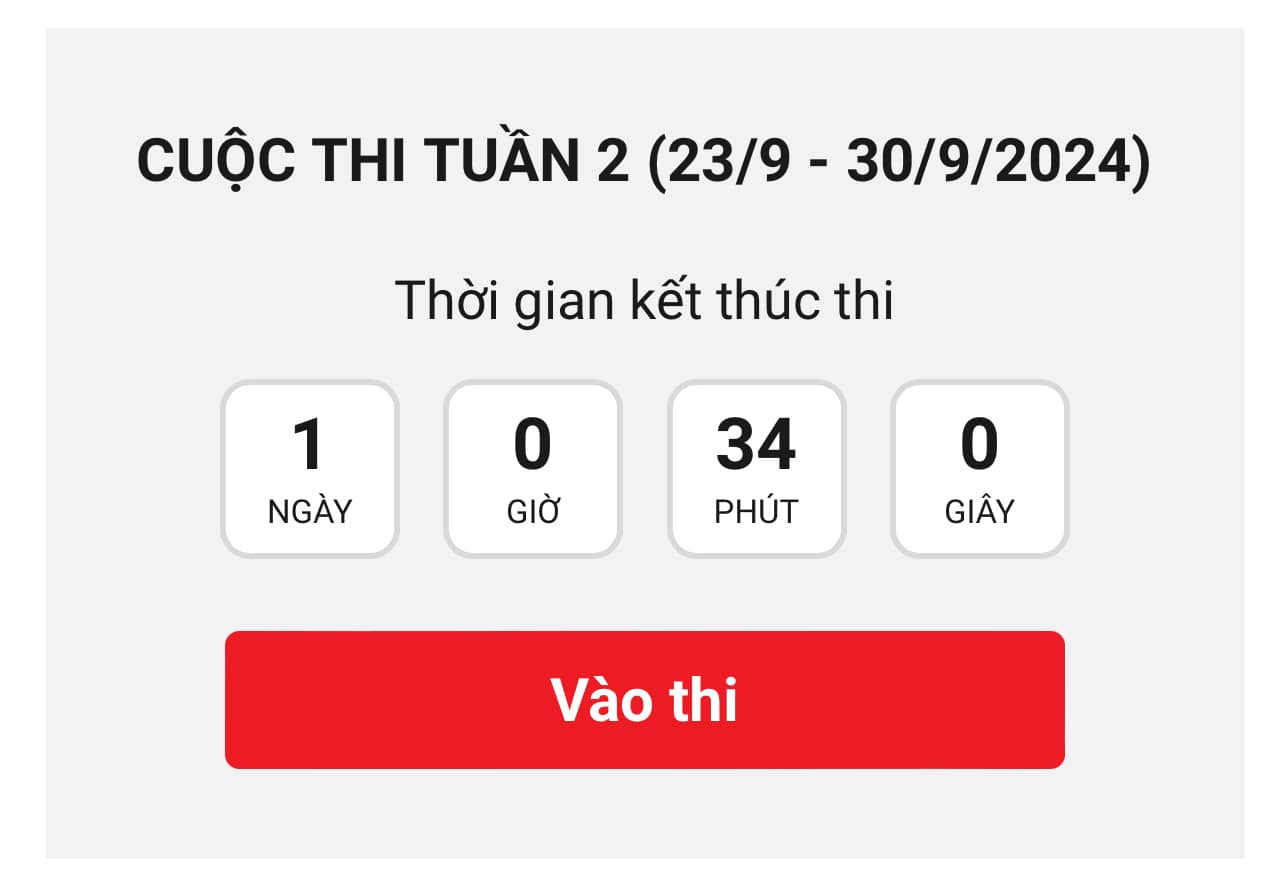 Hơn 154 nghìn lượt thi “Chung tay vì an toàn giao thông” tuần 2