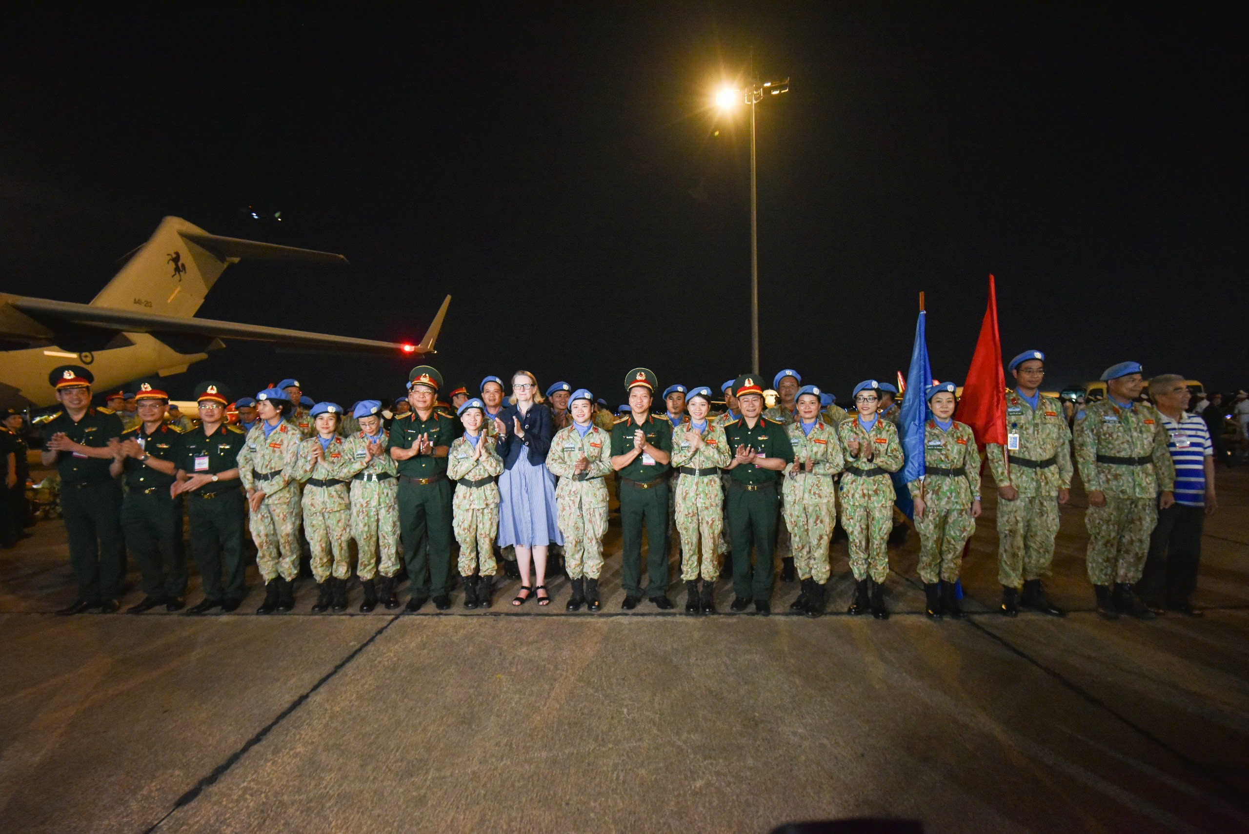 Bệnh viện dã chiến cấp 2 số 5 về nước, hoàn thành xuất sắc nhiệm vụ tại Nam Sudan