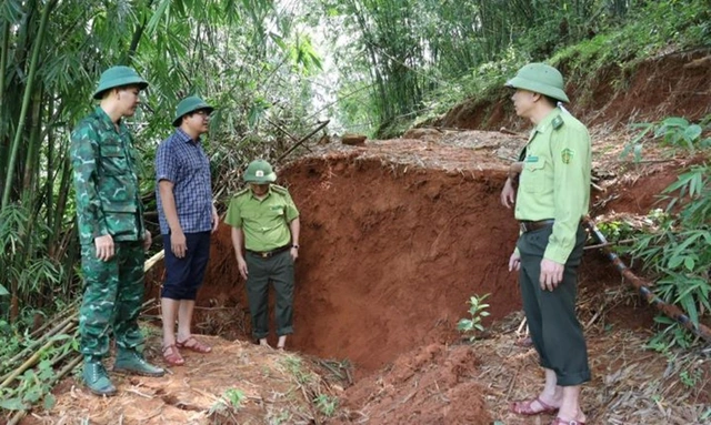 Thanh Hoá di dời khẩn cấp 55 hộ dân trước nguy cơ sạt lở