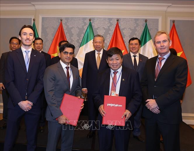Việt Nam - Ireland ký kết hợp tác trên nhiều lĩnh vực