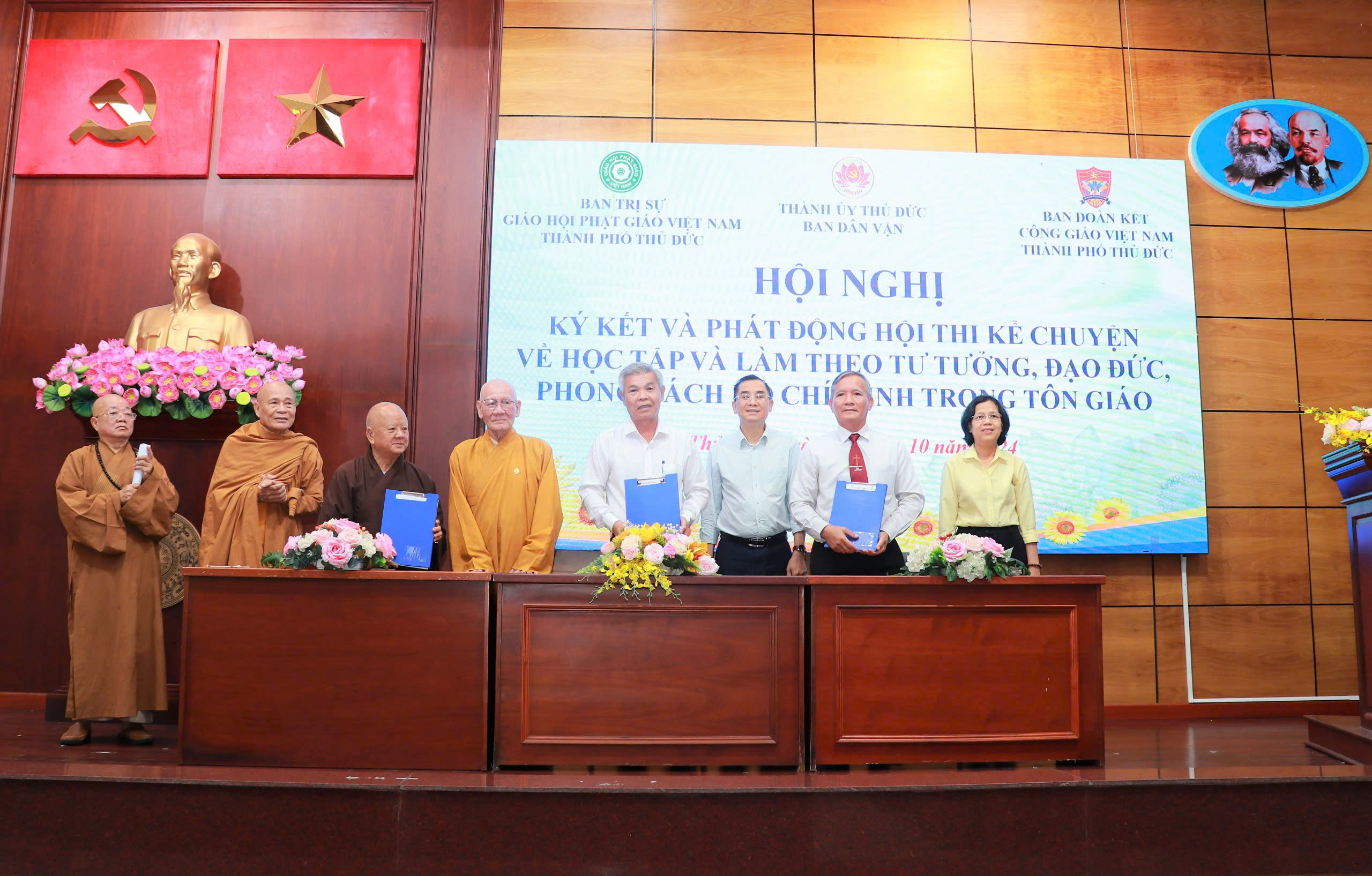 Phát động Hội thi kể chuyện học tập và làm theo tư tưởng, đạo đức, phong cách Hồ Chí Minh trong tôn giáo