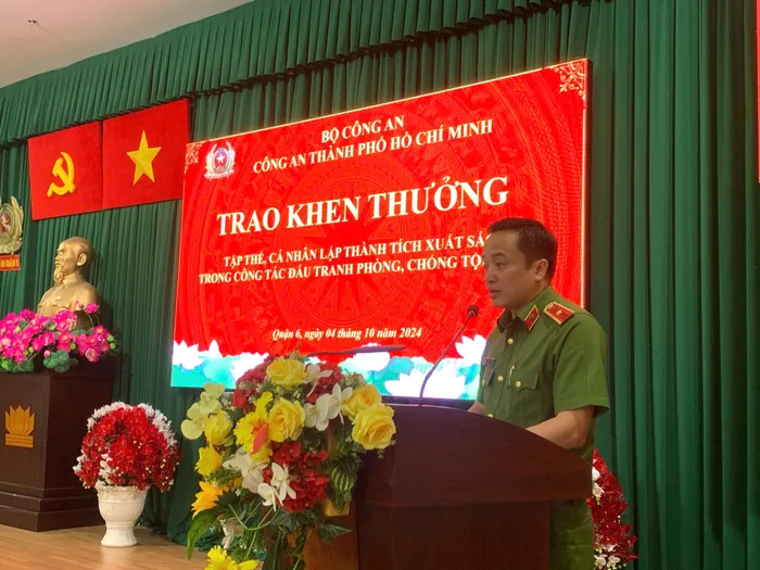 Khen thưởng các đơn vị có thành tích xuất sắc trong đấu tranh phòng, chống tội phạm ma túy