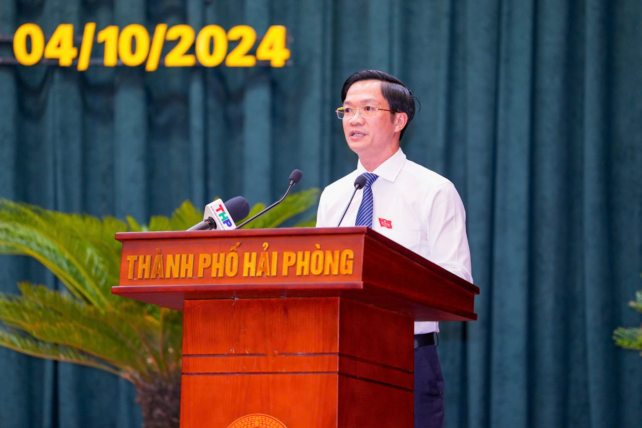 Khai mạc Kỳ họp thứ 19 kỳ họp chuyên đề HĐND TP Hải Phòng khóa XVI, nhiệm kỳ 2021 - 2026