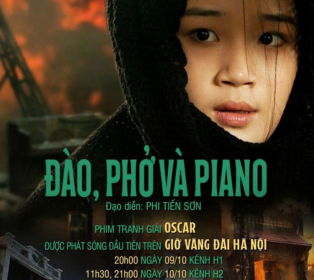 Phim “Đào, phở và piano” lần đầu tiên phát trên giờ vàng truyền hình Hà Nội