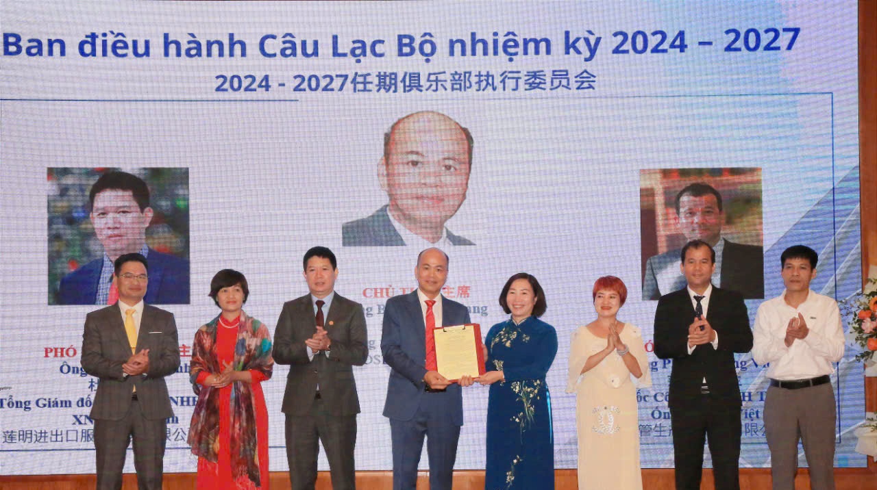 Thành lập Câu lạc bộ doanh nghiệp Việt Nam – Trung Quốc TP Hải Phòng