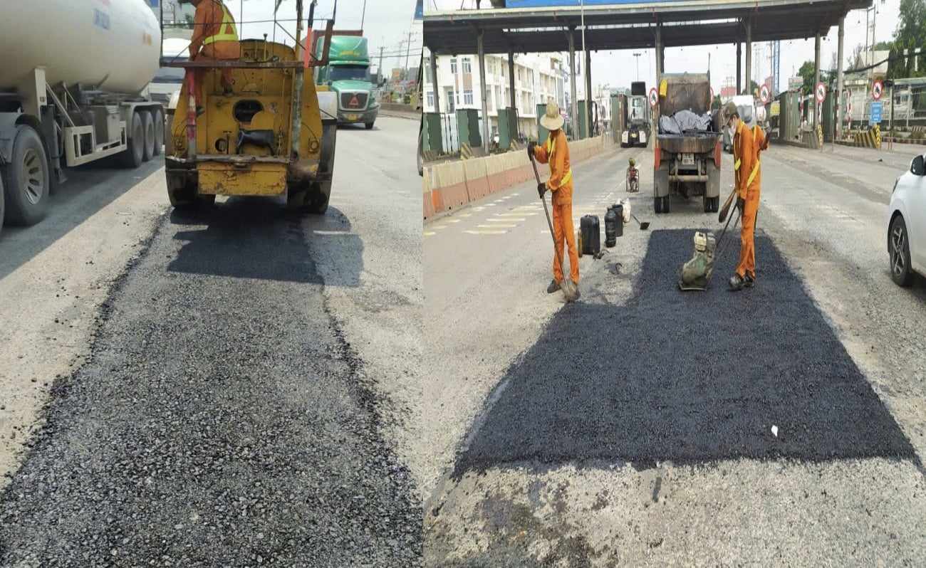 Tạm đóng một đoạn Quốc lộ 51 để sửa chữa ban đêm