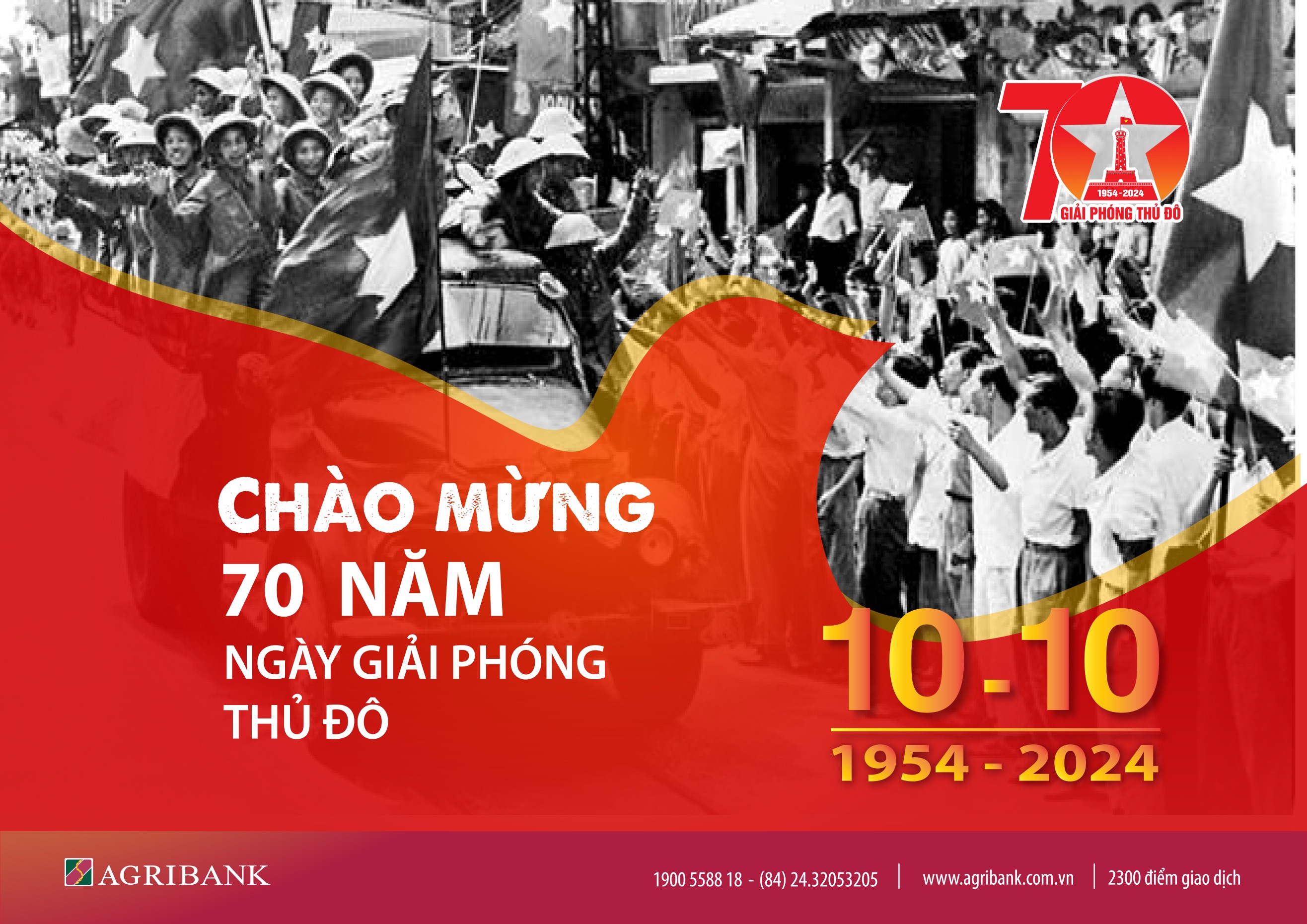 Đảng ủy Agribank hướng tới kỷ niệm 70 năm Ngày Giải phóng Thủ đô