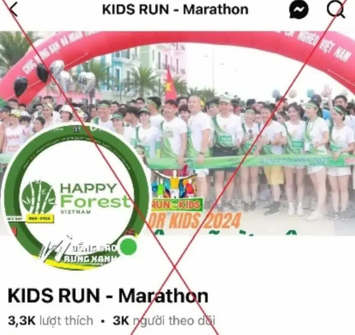 Cảnh báo lừa tiền tỷ khi đăng ký tham gia giải chạy