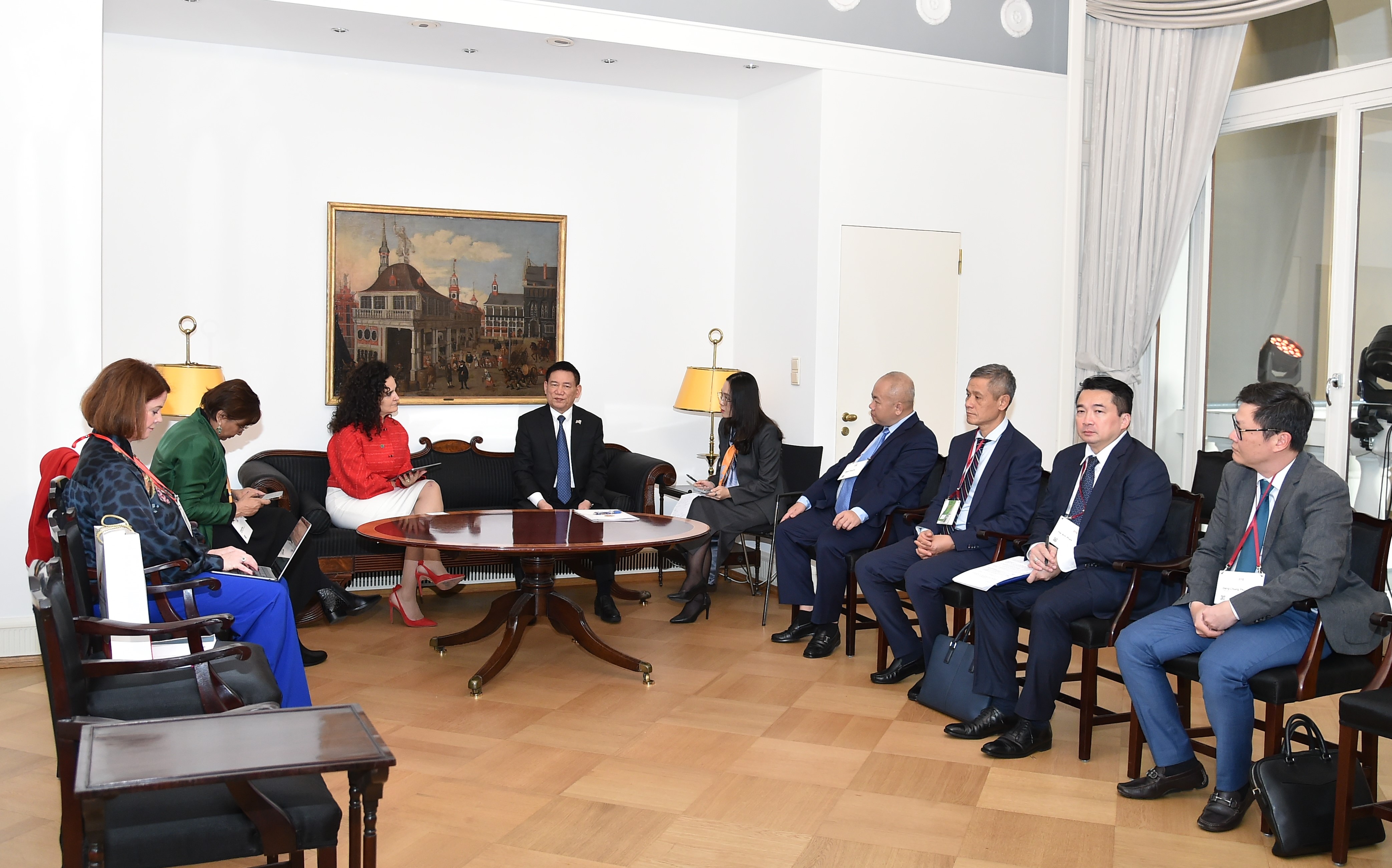 Phó Thủ tướng Hồ Đức Phớc dự Hội nghị Hamburg về Phát triển bền vững