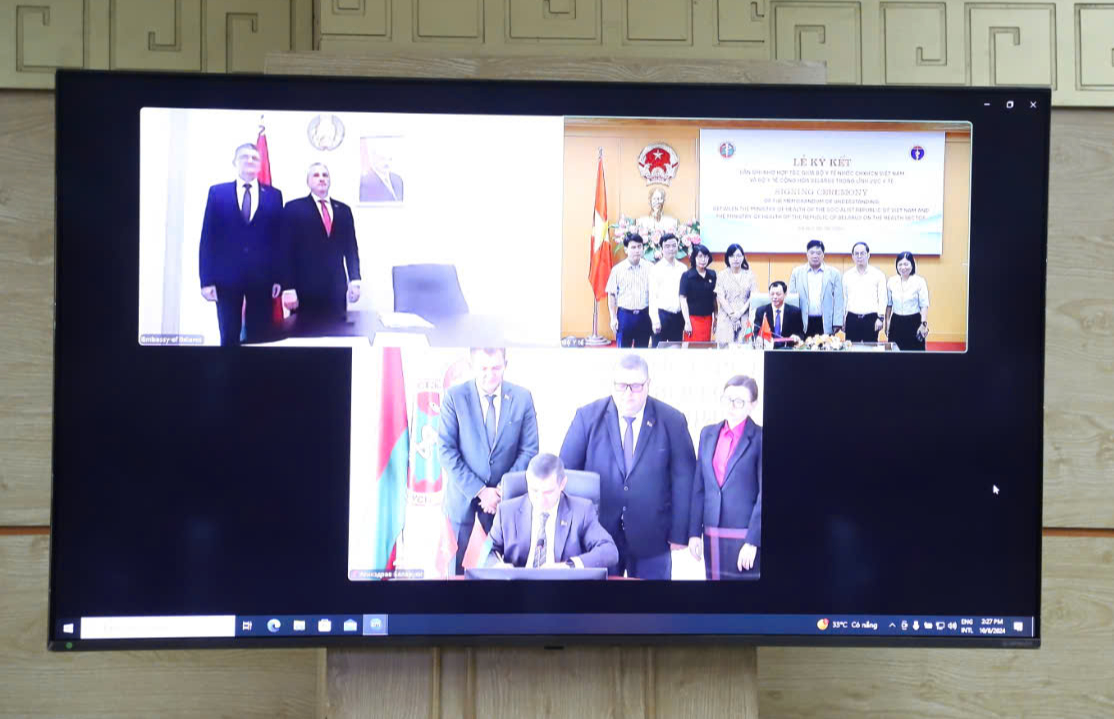Đẩy mạnh hợp tác y tế giữa Việt Nam và Belarus